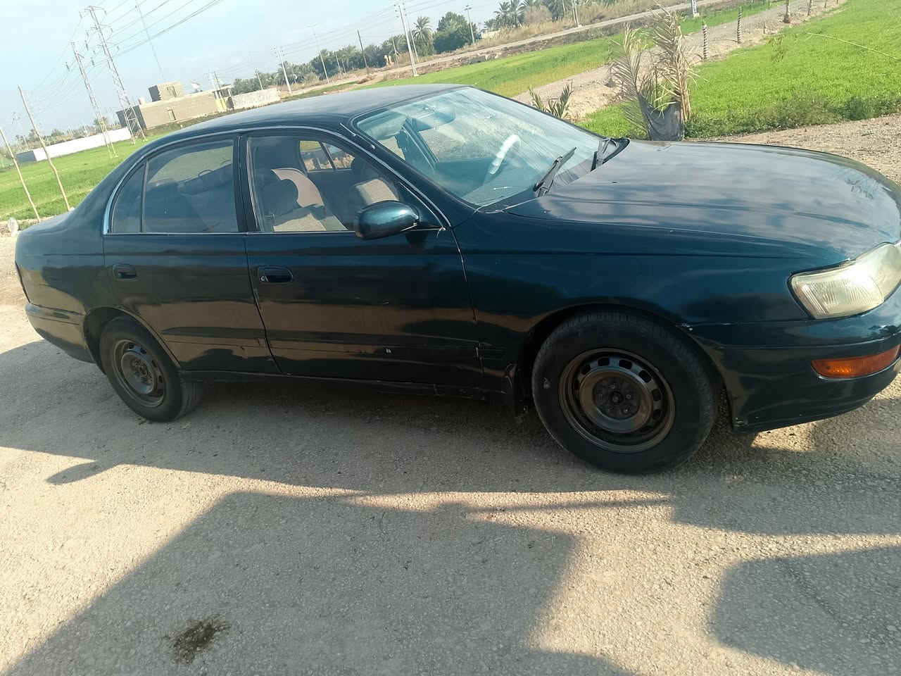 سلام عليكم كرونا موديل ٩٢ سياره جديده كير ومكينه وحداديه وتخم تاير خير من الله تبريد  رقم بغداد المكان نجف ناحيه العباسية استفسار على الرقم ***********
