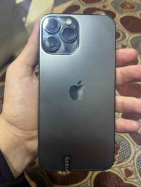 ايفون 13برو ماكس داكرة 128 دبل سيم مبدل شاشه وبطاريه اصليه وياه شاحنه ...