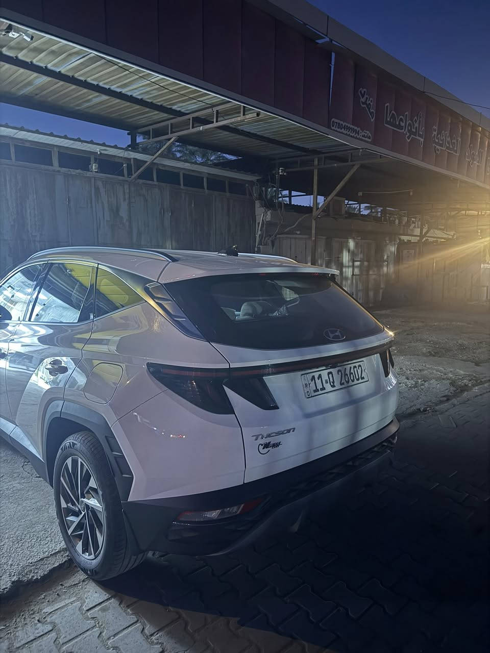 توسان 2024 خليجية مكفولة كفالة عامة رقم بغداد أنكليزي تحويل بنفس اليوم ماشية 15 الف كيلو متر مكينة 2000 دوش سمارت السعر 230$ و بيها مجال قليل ***********
