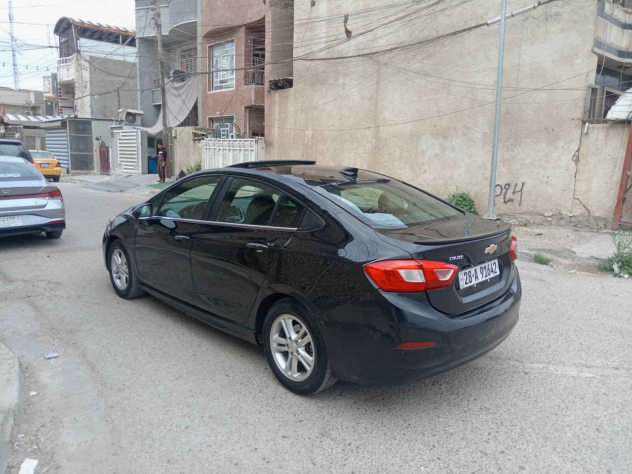 شوفرليت كروز موديل 2018 وارد امريكي حادثه جاملغ خلفي قبق جنطه محرك ممتاز كير ممتاز حداديه جيده تبريد شغال تدفئه شغاله السياره يوجد بيها مكانات صبغ بدون حادث مواصفات السياره فتحه تحكمات ستيرين كشنات جلد كشنات كهرباء بصمه تشغيل شاشه كبيره تشغيل عن بعد كاميرا خلفيه سياره بعد بيها هواي مواصفات السياره رقم نجف انجليزي مشروع وطني باسمي تحويل ثاني يوم السعر 75 ورقه بيها مجال الاستفسار على هذا الرقم *********** محمد العنوان بغداد الشعب
