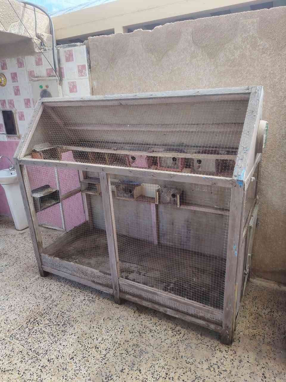 متاح قفص خشب ثقيل جدا ابعاد ٢ متر * ١ متر السعر خاص


**إذا كنت صاحب هذا الإعلان وتريد حذفه لأي سبب، رجاءا أرسل رسالة إلى الدعم الفني**