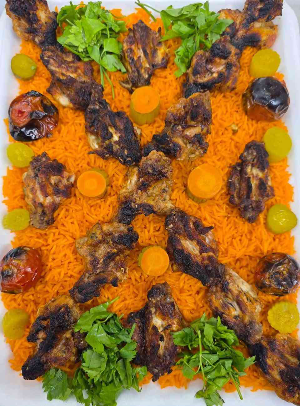 🥩مشويات الشيخ 🥩
🔥اجنحه مع تمن ولمقبلات كيلو 10🔥
🍗كباب لحم عراقي خالص كيلو 20🍗
🍆كباب دجاج كيلو 14🍆
🍖تكه دجاج كيلو 14🍖
👑نفر كباب لحم مع المقبلات وصمون 10👑
🍋نفر تكه دجاج مع المقلات وصمون 10🍋
🥕نفر كباب دجاج مع المقبلات وصمون 8000🥕
🌶نص كيلو اجنحه على تمن مع المقبلات 5000🌶
☝لفه كباب لحم 200☝
🍒لفه تكه دجاج 200🍒
👀مستعدون لتجهيز كافة المناسبات 👀
👋توصيل مجاني داخل الغزاليه وخارجه 👋
☝رقم الحجز ***********☝
❤عنوان الغزاليه شارع العام قرب شارع البداله❤
🔑تنفتح المشويات من ساعه 5العصر 🔑
☝لحد 3الفجر ☝
🔑تحة طيبة من مشويات الشيخ لكم 🔑

