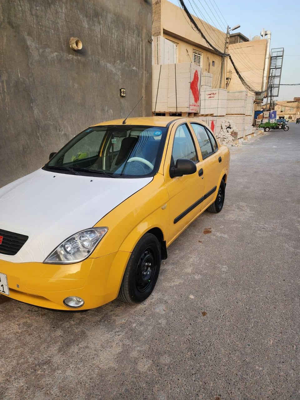 سلام عليكم 
طيبه 2015
رقم بغداد نكليزي بأسمي مصفرة هيئه وغرامات تحويل مباشر نفس اليوم سنويه لل 2031
سيارة جاهزة كير ومكينه بلجيس حداديه كارتون تخم تاير تبريد ثلج سيارة مكفوله منل ضربه 
سيارة جاهزة ألف دينار متذب عليهه 
سعر 36 مكان سيارة كربلا للاتصال ***********
