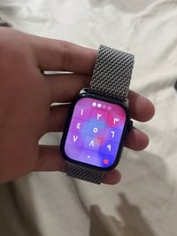 Apple Watch series 7 NIke Battery 85  ساعه ابل جيل السابع  بطاريه ٨٥ ن...