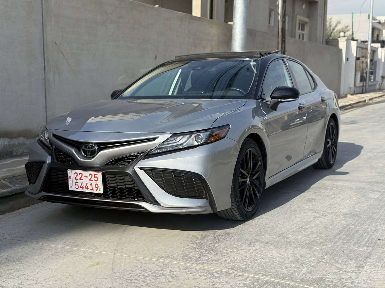 للبيع كامري 23 XSE وارد أمريكي
داخل جلد اسود بلادي 

ماشية 59كيلو

وارد أمريكي

الضرار قبغ صندوق مبدل اصلي فقط 

السيارة جاهزة وما بيها نقطه صبغ 
✨ السيار فول مكاني الموصل 

التفاصيل اكثر على رقم  

0789 126 6804
