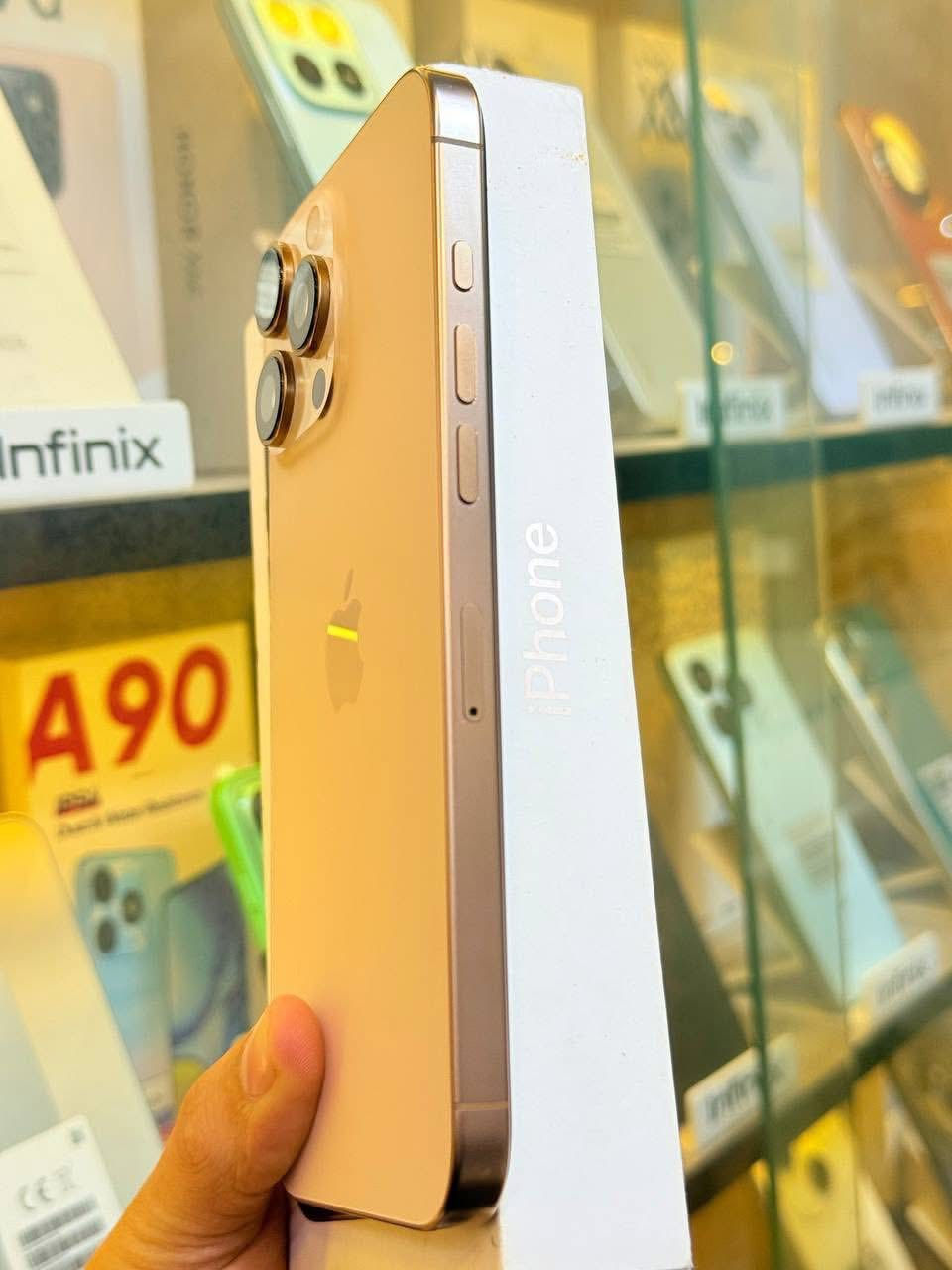 ايفون16برو ماكس جهاز وتر نضافه ميه بل ميه شرط جلخ ما بيه ذاكره256بطاريه91دورات شحن 480 سعر على رقم***********  :***********
