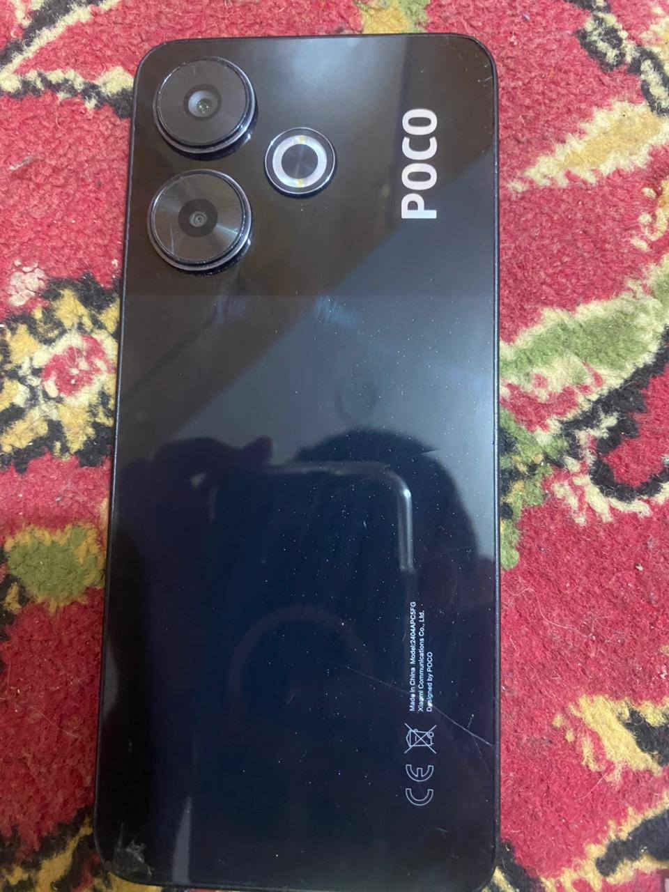 سلام عليكم موبايل poco M6 بي فطر بل شاشه الشاشه شغاله ع البطاريه مامبدله وكامره حلوه كلشي مامبدل   الذاكره 256  كارتونته وياه المكان بغداد الكمالية شارع 70 السعر 150 وبي مجال رقم ***********
