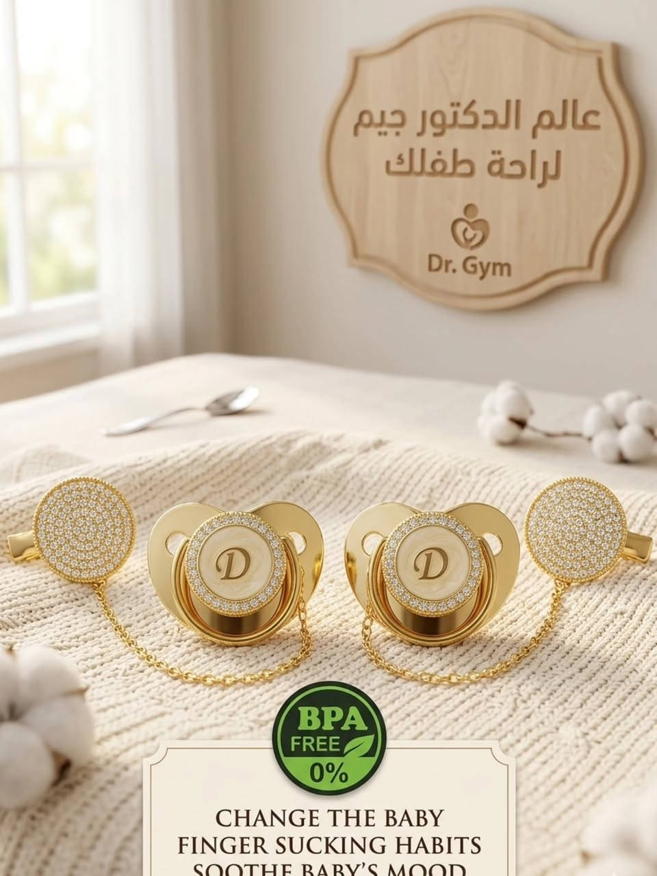 توفرت مجموعة جديدة ومتنوعة من اللهايات، بتصاميم مميزة وجودة عالية تناسب احتياج طفلك وتوفر له الراحة والهدوء. ✨
اختيارات متعددة بألوان وأشكال حلوة، لتلبي جميع الأذواق.
للاستفسار أو الطلب راسلونا 🤍


**إذا كنت صاحب هذا الإعلان وتريد حذفه لأي سبب، رجاءا أرسل رسالة إلى الدعم الفني**