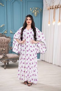 دشداشة نسائي • فري سايز 85ك • قماش مارينا