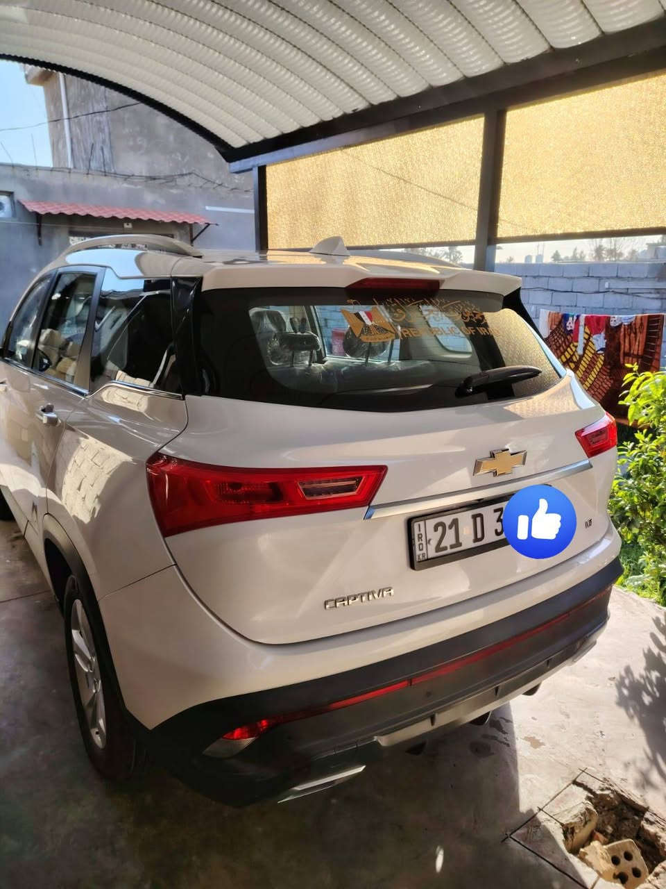 #شوفرليت#كابتيفا- # مواصفات

#موديل2021

#مكفولة كفالة عامة

#ماشي90الف كيلو متر

-5راكب

 شركة المنصور للسيارات.

زيرررررو وكالة اربيل

#محركV4-1.5تيربو-القدرة الحصانية148حصان مع ناقل حركة كير نوعCVTاتوماتيك

واجهات أمامية وخلفية جديدة

ميزة دخول المركبة بدون مفتاح

بصمة عدد2

العجلات المعدنية بقياس18بوصة

مصابيح أماميةLEDاوتوماتكية

مصابيح خلفية جديدةLED

فتحة سقف بانورامي

مرايا خارجية مع إشارات الانعطاف

تحكم في الصوت ومثبت السرعة من عجلة المقود(تحكم استرين اتجاهين)

وسادات هوائية عدد6（أريباك)

كآمرات عدد1

نظام صوتي مع6سماعات

نظام مراقبة ضغط الإطارات

(حساسات خلفية)

نظام الثبات الإلكتروني

Auto Hold

Android Auto

Apple Car Play

USB , Type C , Bluetooth

شاشة لمس ملونة قياس

شاشة العدادات الرقمية قياس7بوصه

تحكم تكييف أتوماتيكي مع وجود قطعتين تبريد

نوافذ كهربائية التحكم

مقاعد مخمل5راكب

تحكم كهربائي بالمرايا الجانبية

رقم سليمانيه باسمي

هزة وفحص ورقم جديد

موجودة بغداد

 (155)السعر 

للمعلومات الاتصال على الأرقام التالية

***********

*********** 

متوفر واتس اب على الأرقام

#معارض

#كابتيفا

#شوفرليت_كابتيفا

#معارض_اربيل

#سوق_سيارات_العراق

#بغداد

