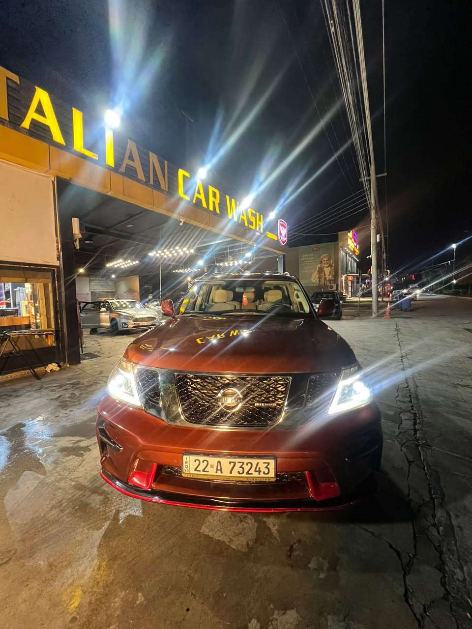 نیسان ئاڕمادا 2017
کووشن هیتەر
هەموو کووشنەکان کارەبای
حەساس  ناو سپی
هەموو جامەکان ئۆتۆ
٣مەقعەد
چوار تایەی نویی لەسەرە رەقەم و سەنەوی تازەیە
گێڕ مەکینە کارەباییات بەشەرەت
مەکینە وەحش
٨٨هەزار مایل ڕۆیشتیە
***********
