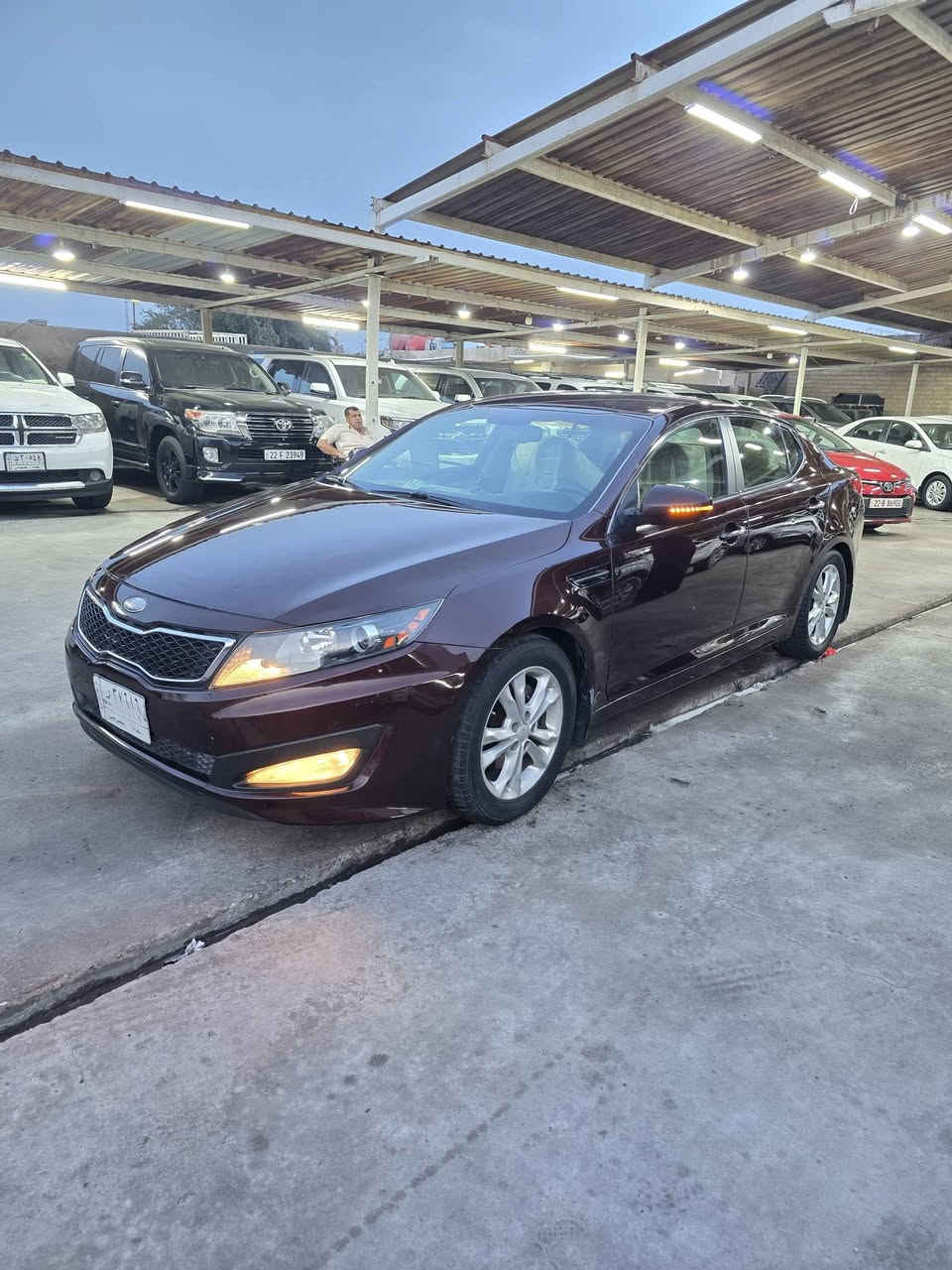 اوبتما كنديه ..... كفاله عامه موديل ٢٠١٣
فول مواصفات للخيرر ...عده الفتحه ...دواخل عسلي
مكينه ٢٤٠٠ كفاله لا تنقيص ولا تبخير ... ماشيه ١٠٠ مايل
فول تحكم ستيرن حداده جديده ... تخم تاير حديد 
كشنات جلد لايت عدسه .... بكلايت ليد 
بصمه عدد ٢ ... وبصمه تشغيل ... بصمه بيبتن بصمه جنطه .... فول فول......
مكاني بصره معرض الرافدين معارض القبله 
سياره رخيصه ومناسبه 
سعرها ١٠٥ ..... مجالها شي قليل 
*********** البصرة, العراق
