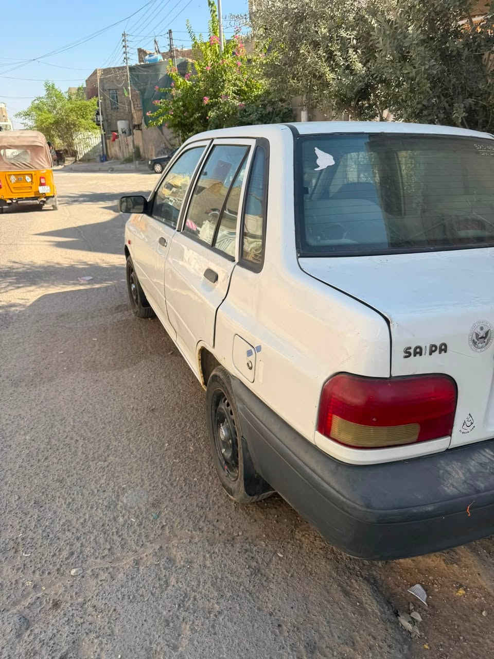 سلام عليكم سايبه ٢٠١٢رقم جديد بغداد  سياره حلوه مابيه نقص بس مشط رعيه يريد يحول يعني شرد تحويل عنوان بغداد العبيدي سعر٣٥وبيه مجال ها شواصي بس واحد بي فطر زغير واحد جديد 
***********
