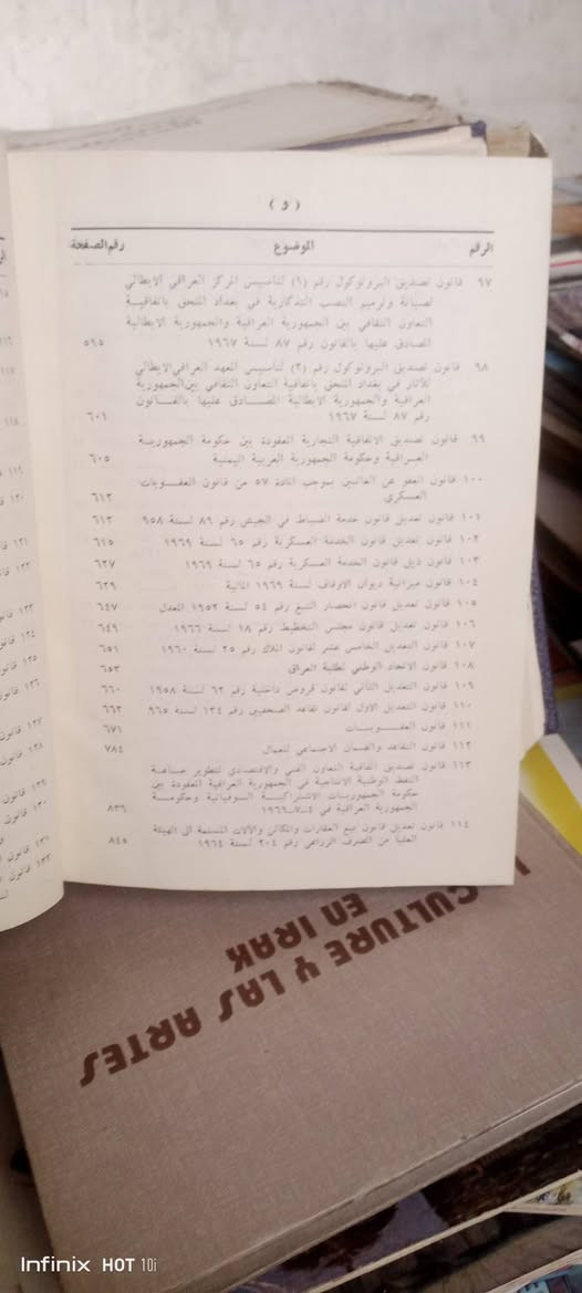 مجموعة القوانين والانظمة ١٩٦٩
موازنة العراق٦٦٦مليون دينار
رواتب أعضاء مجلس قيادة الثورة ٤٦٠ دينار
وتقاعد عمال الضمان الاجتماعي٦دينار
تقاعد الصحفي ٦٠دينار
سعر ٢٠٠٠٠


**إذا كنت صاحب هذا الإعلان وتريد حذفه لأي سبب، رجاءا أرسل رسالة إلى الدعم الفني**