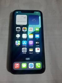 ايفون اكس ماكس  ذاكرة 256... مبدل بطارية تفصيخ مال جهاز ثاني. وبي فطر ...