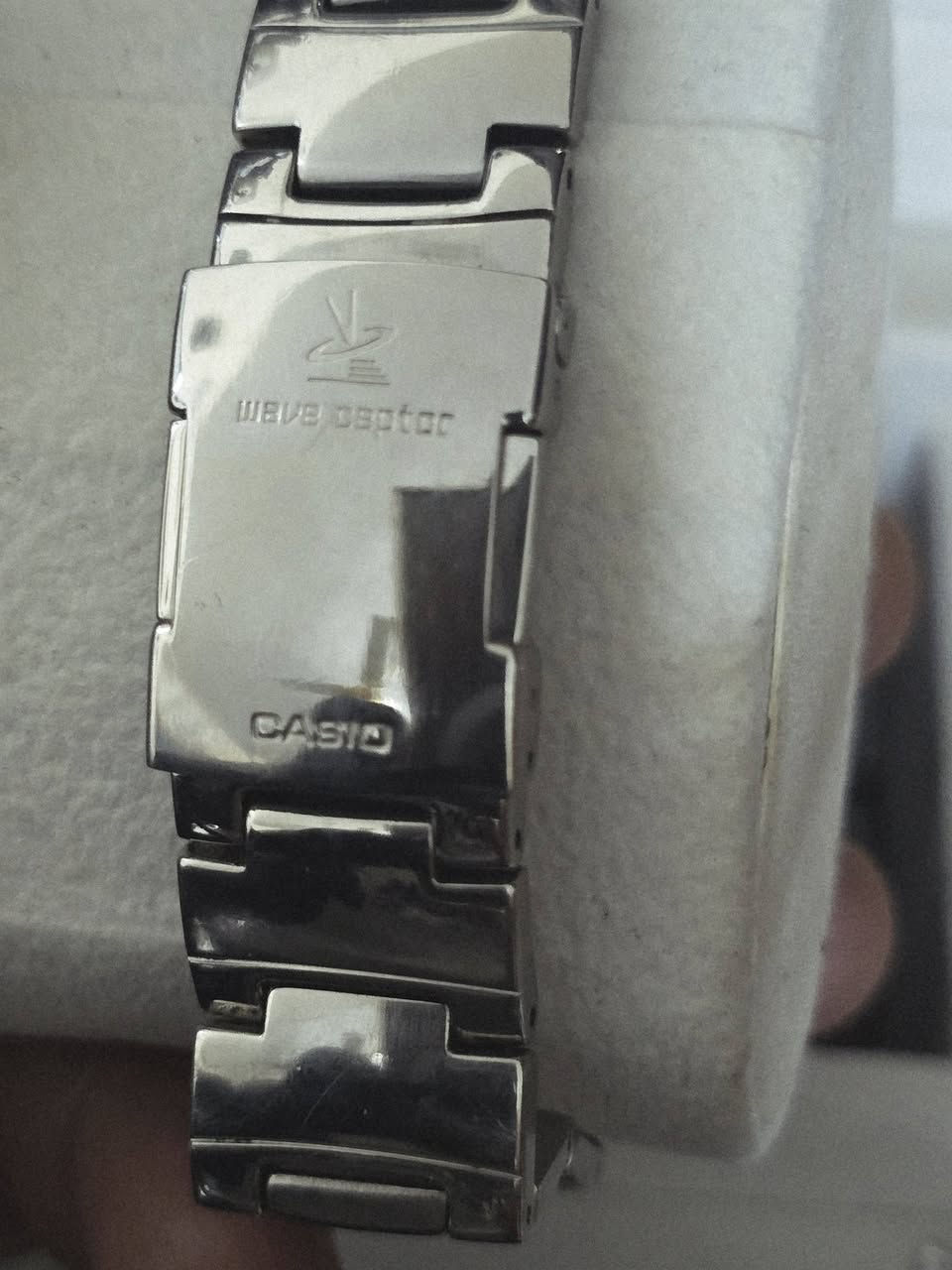 كاسيو سولر 
شحن ضوئي وايف كبتور 
ياباني اصلي 
مواصفات عديده توقيتات عالميه 
اناره ذاتية 
سير اصلي 
قطر ٤٢ 

المكان اربيل 
يوجد توصيل 
Samer Akeel AlJboory 
رابط التكتوك 
https://www.tiktok.com/@samerakeelwatch?_r=1&_t=ZS-92XzzfzgLln

واتساب  ***********
