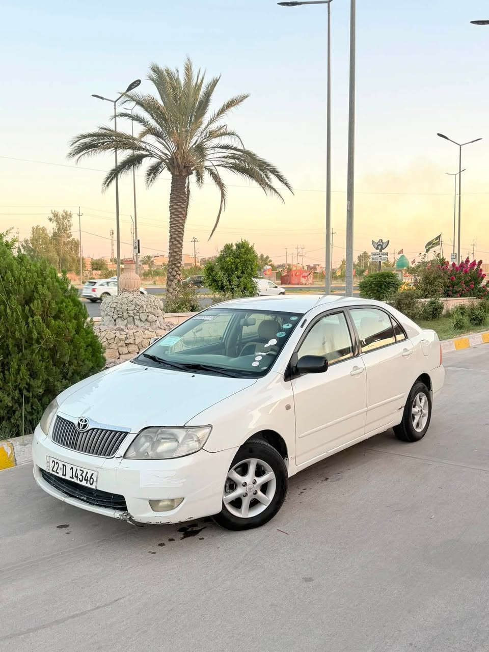 كورلا 2007 خليجي السعر 77$❤️لون ابيض صدفي رقم اربيل دولي سنوية رقم كلها جديد گير محرك بدون اي عيب شرط الفحص سياره بيها ٥ قطع صبغ بدون دواخل بجم كبس بدون بارد سياره حلوة جاهزه الشراي يخابر مكاني كركوك داخل المدينة 
***********
