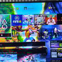 جهاز PS4 سلم للبيع ذاكرة(500) نضام قابل للتهكير جهاز نضافة(70٪) السعر(...