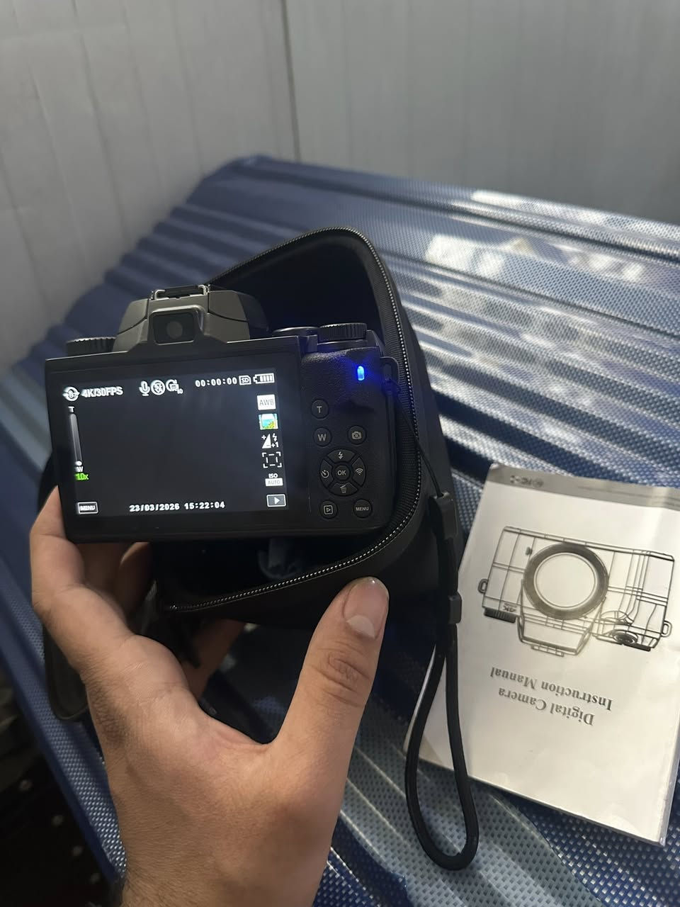 كاميرا 4K جديده غير مستخدمه *********** توصيل موجود
