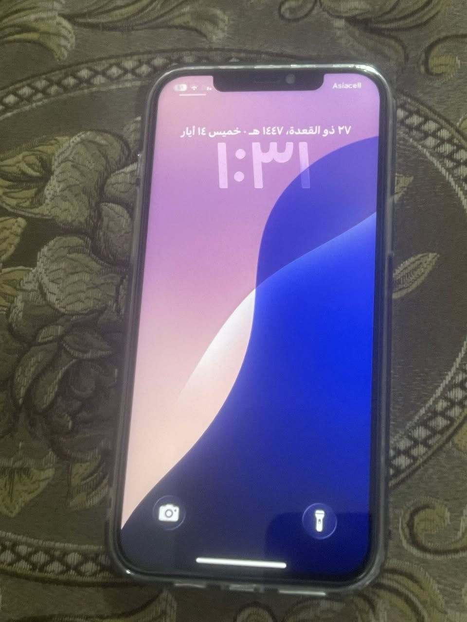 سلام عليكم ١٢ برو ماكس مبدل شاشه وبطاريه ذاكره ٢٥٦ بطاريه ٨٤ فيس ايدي شغال السعر 375 
***********
