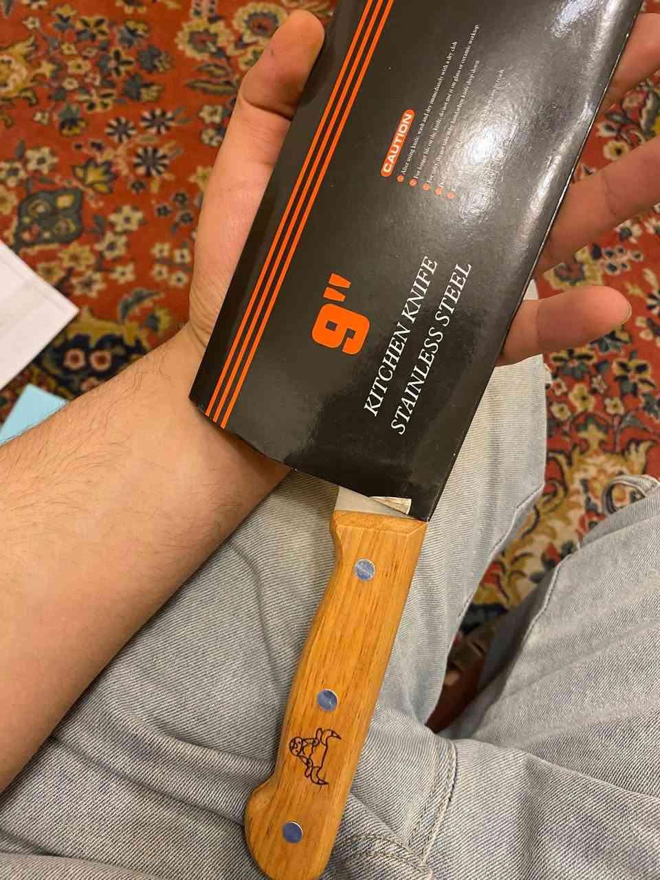 طبر ستيل اصلي حجمه تسعة يده خشب طبيعي سعر ١٠ الف متوفر توصيل


**إذا كنت صاحب هذا الإعلان وتريد حذفه لأي سبب، رجاءا أرسل رسالة إلى الدعم الفني**