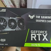 للبيع  3070ti asus tuf 3 fan 550 الف قفل مكاني بغداد 07704769060