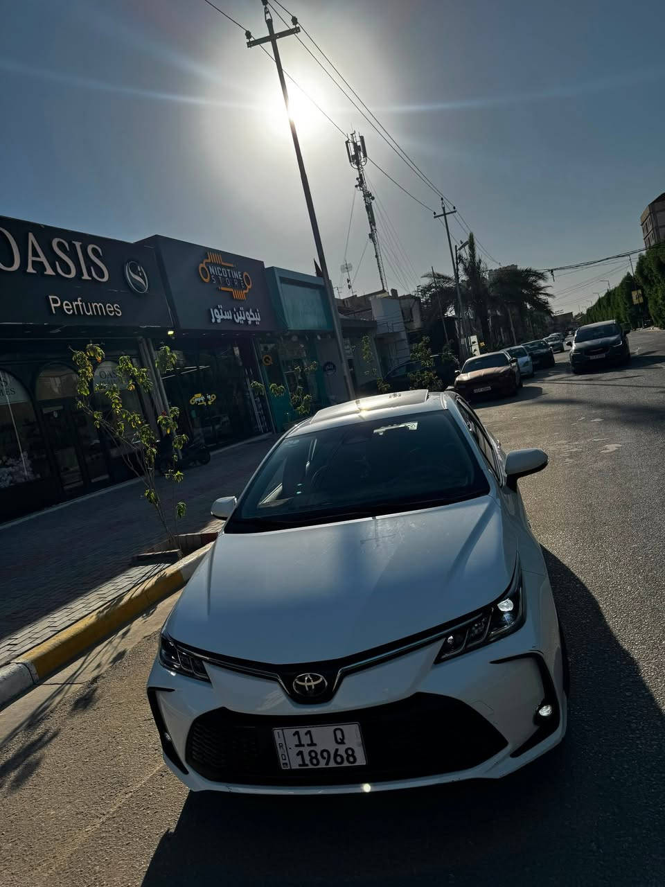 كورلا هايبرد موديل  2024
كفاله عامه من كل شي بحالة الشركة

رقم بغداد باسمي تحويل مباشر 

 حجم المحرك : 4 سلندر 1800 بانزين + هايبرد شكل الخليجي

عداد المسافه : 23 الف km

فتحة سقف - بصمه تشغيل وابواب  - رادار مانع تصادم

تحديد مسار وقيادة ذاتية - لايت زينون - تبريد قطعتين كشن كهرباء

شاشة كار بلي ***********
سياره موجوده بكربلاء
