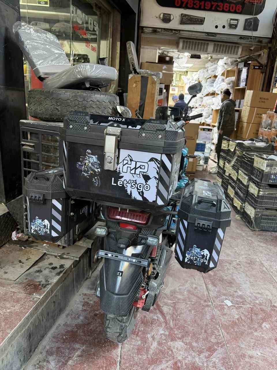 سلام عليكم 
دراجه للبيع شحن اخت الجديده مكاني بغداد المنصور 
اي استفسار اتصال ***********
***********واتساب
