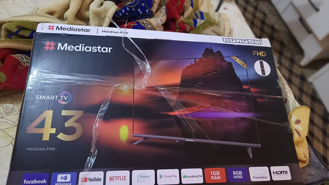 شاشه حجم43 
 جديده انترنت +يوتيوب وهواي برامج بيها شاشه جديده لوك شرط تفحص وشغلها لك بلبيت تشوفها وتقتنع سعره خاص مكاني بغداد الشعب راسلني خاص وتدلال


**إذا كنت صاحب هذا الإعلان وتريد حذفه لأي سبب، رجاءا أرسل رسالة إلى الدعم الفني**