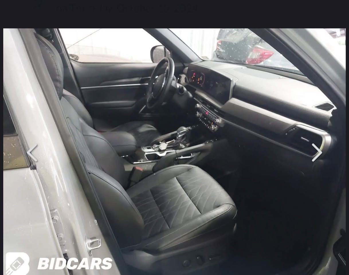 تحيه طيبه 🌹🌹
كيا تولورايد 2023
Ex x lin 
رقم بغداد بدون يرباك
      ...فول مواصفات ...
فتحة سقف
رادارات محيطه 
كاميرا خلفيه
بردات خلفيه 
تدفئه وتبريد بلكشنات 
تدفئه بلستيرن 
تشغيل عن بعد 
سايد بريك بصمه اوتو 
حادثهه موضح تبديل جاملغ +باب +بارد باب خلفي BDR
بجم بلادي 
السعر 285 ورقه
العنوان 
بابل 
مسيب ***********
