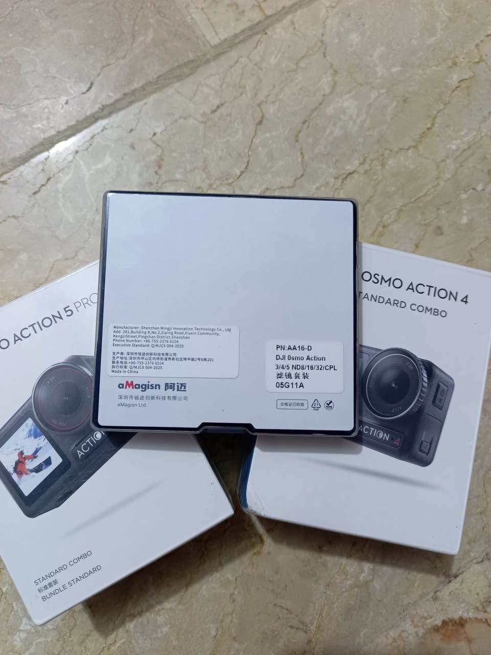 سيت فلاتر لكامرات Dji actin 3/4/5
ماركة aMagisn يحتوي 4 قطع Cpl/Nd8/Nd16/Nd32
السعر 35 الف
متوفر توصيل لجميع المحافظات ***********
