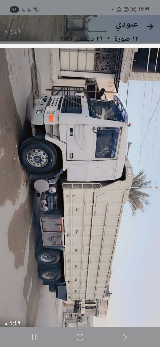 سلام عليكم للبيع كفاله عامه فالفو F12  محرك G22 لاتبخير ولا صرف دبل شاصي مجموعة شفت حديثة تخم تاير كير ٣×٣دبل فقسةموديل 1992 جاهزة لشغل رقم بصرة سنوية ساقطة صار شهرين الشراي يتصل عنواني بغداد الدورة ابو دشير  ***********
