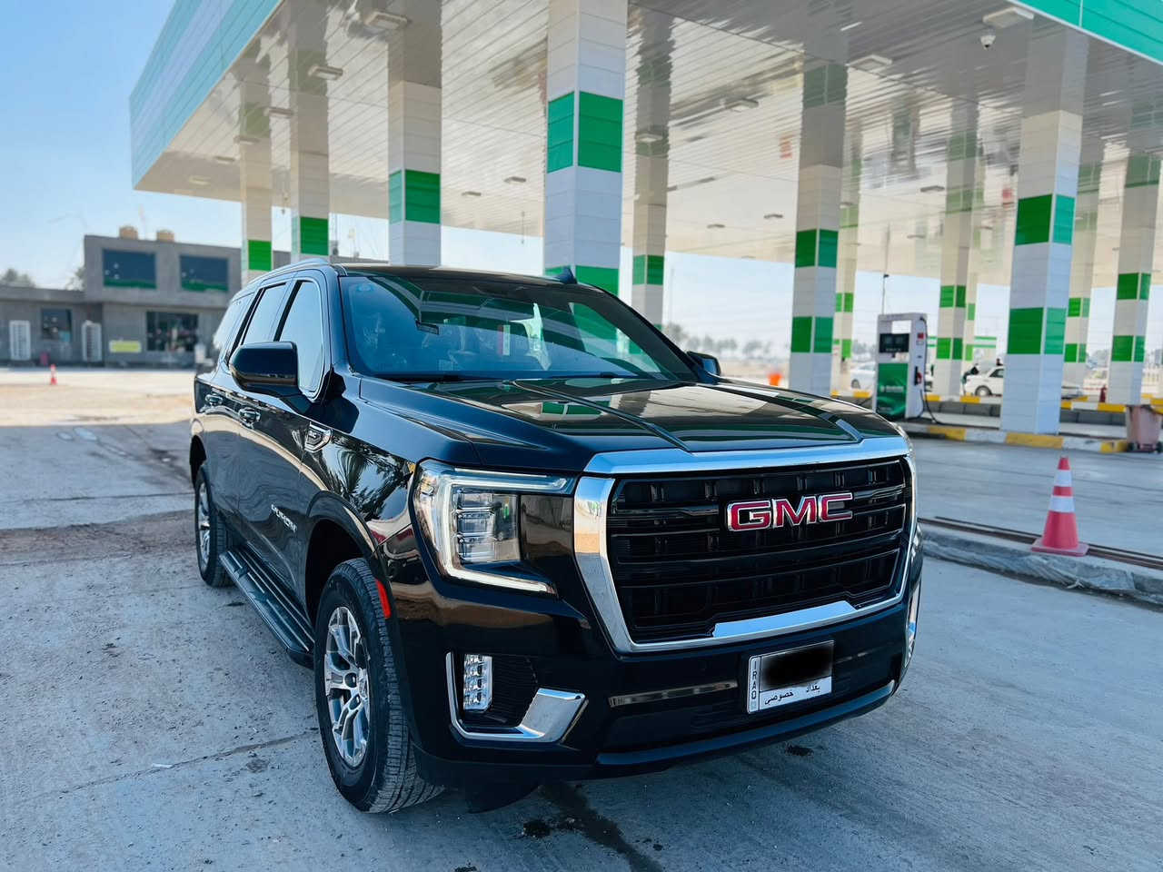 السلام عليكم للبيع جي إم سي موديل 2023 فئه SLE رقم بغداد بسمي تحويل ثاني يوم مكفول كفالة عامه من كلشي 
مواصفات 
بصمه تشغيل 
4بصمات الأبواب 
تشغيل عن بعد 
كشنات كهرباء ثنين 
عداد إلكتروني 
جنطه كهربائيه 
رادار جانبي 
رادار امامي 
رادار خلفي 
سبعه راكب 
ثلاث قطع تبريد 
ثلاجه وصطيه 
تحديد مسار 
محرك 5300/v8
كل غراض شركه وياه 
وباقي موصفات معروفه 
السعر (490) 
الاستفسار اتصل على الرقم ***********
مكان بابل حله
