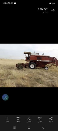 للبيع  حاصدات لافيردا موديل 85 العدد: 2 بحالة ممتازة ومضافات كلش جاهزا...