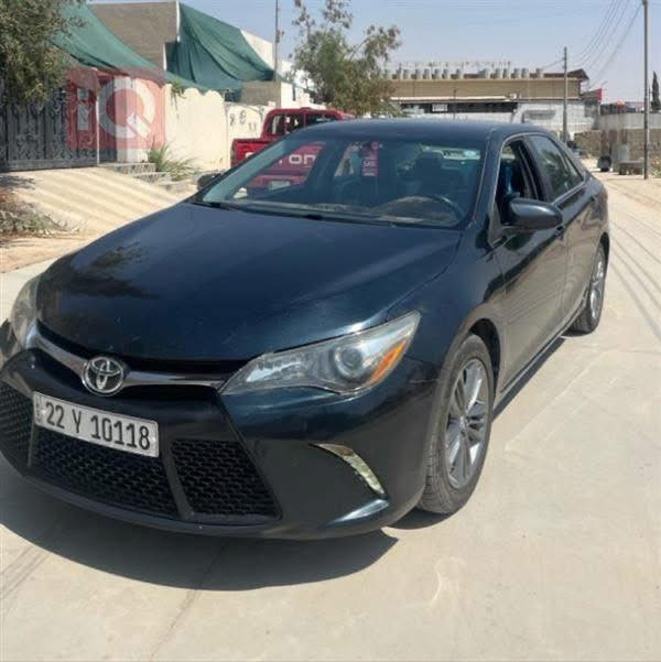 سلام عليكم
فقط مراوسToyota Camry (se) 2017
سيارة ماشيةسيارة بدون ضربة بدون كلشي  فقط ملاحضات بسيطة اريباكات سليمة لون اسود جذاب سيارة حيل حلوة وًناعمة بل شارع كير محرك شرط تدفئة و تبريد شغال ثلج 
***********
العنوان موصل تكريت
