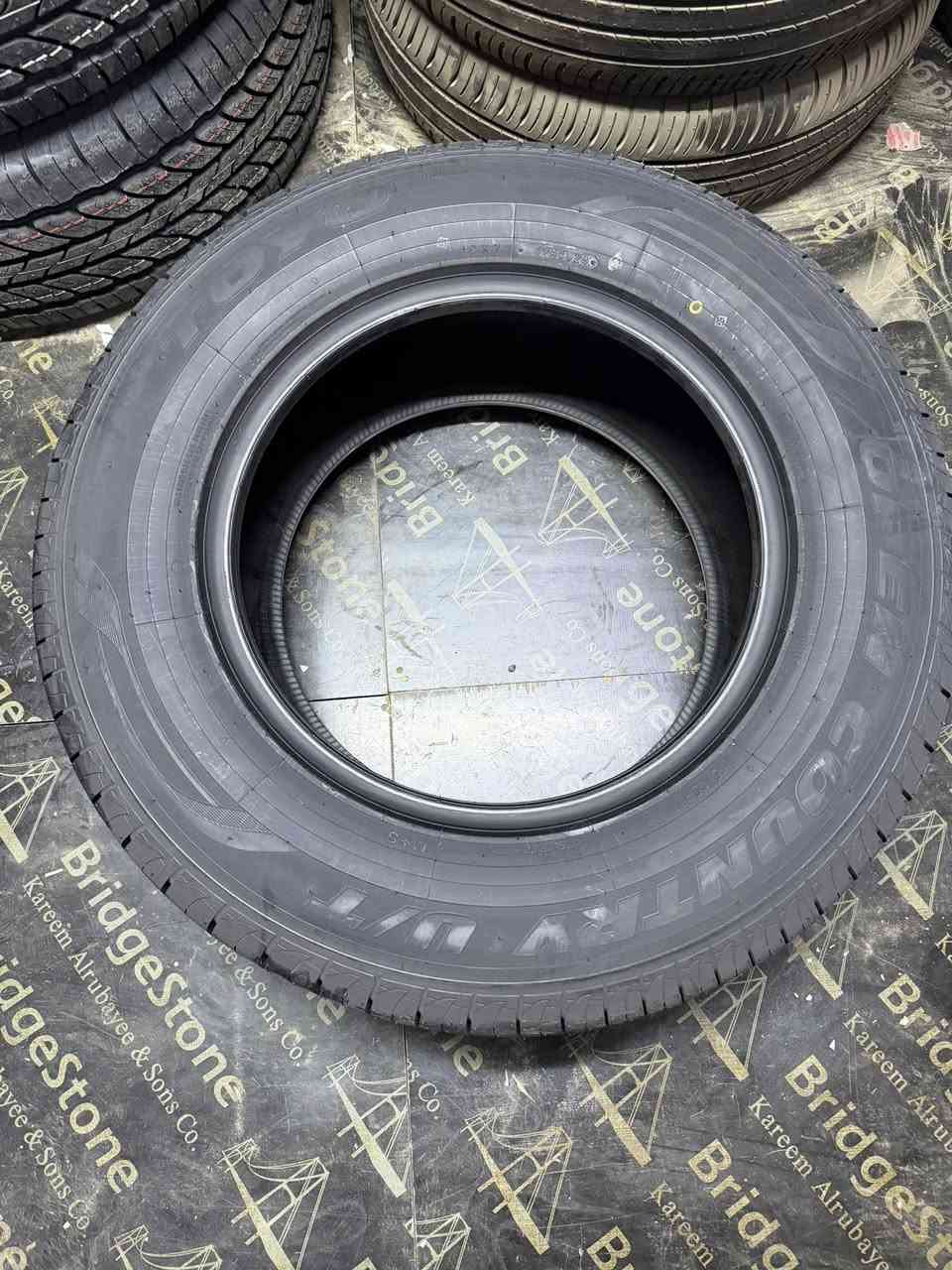 تاير تويو ياباني جديد ٢٦٥.٦٥.١٧ متوفره 
واتساب ***********

توصيل لجميع محافظات موجود
