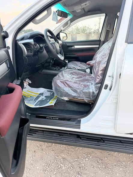 سلام عليكم للبيع هايلوكس ٢٠٢٤ ٦سلندر رقم اربيل جديد بسم ملت لقمان تريد تحويل تريد وكاله ماشيه ٥١ الف كفاله عامه من كلشي بصماتها كتلوكاتها فرشاته اصليه جاهزه مجهزه  مكاني الناصريه قضاء الشطره  السعر ٣٨٠ وبيه مجال ترهم مراوس‏ ***********
