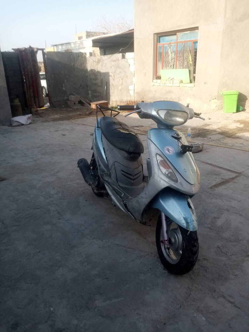 سلام عليكم للبيع دراجه ماكس منغولي محرك ناعم نهضه حلوه شاصي مكفول كهربائيات شغاله  سلف هندر هورن لايت بك لايت شاير كله شغاله نكره سلف كفرات الصلي مختمه دراجه نضيفه سعره 400 وبيه مجال هاذه رقمي للتواصل *********** مكاني السماوه المجد
