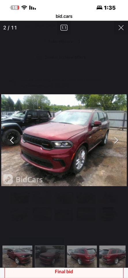 السلام عليكم
دوج دورنكو 2022 مواصفات gt بيع  
رقم بغداد حره باسمي مشروع وطني مداور ثاني يوم وباي محافظه
المواصفات
✅️ مكينة 6 سلندر 3600 
✅️ كير 8 نمر 
الكير والمكينة كفالة ع الشرط
✅️ بصمة ابواب وتشغيل
✅️تشغيل عن بعد 
✅️ الستيرن بي تدفئه وتحكماته كلهن يشتغلن
✅️ شفتات بالستيرن 
✅️ الكشن شامو وجلد وتحكم كهرباء السايق والصدر 
✅️ حفظ وضعيات الكشن للسائق 
✅️ تدفئه كشنات سائق وصدر والكشنات الخلفيه
✅️ شاشة كبيرة 
✅️ كامرة خلفية 
✅️ حساس خلفي 
✅️ تحذير الاصطدام خلفي واوتو بريك خلفي 
✅️ تبريد ثلاث قطع مناخين منفصلات 
✅️ جنطه كهرباء شفت  
✅️ المرأه الجانبية قلاب مع البك مع اشارة بالمراية 
✔️ السعر 285
✅️ ماشية 30 الف ميل
✅️ بعد بيها هواي مواصفات 
حادثة سرقه اجزاء داخليه


**إذا كنت صاحب هذا الإعلان وتريد حذفه لأي سبب، رجاءا أرسل رسالة إلى الدعم الفني**