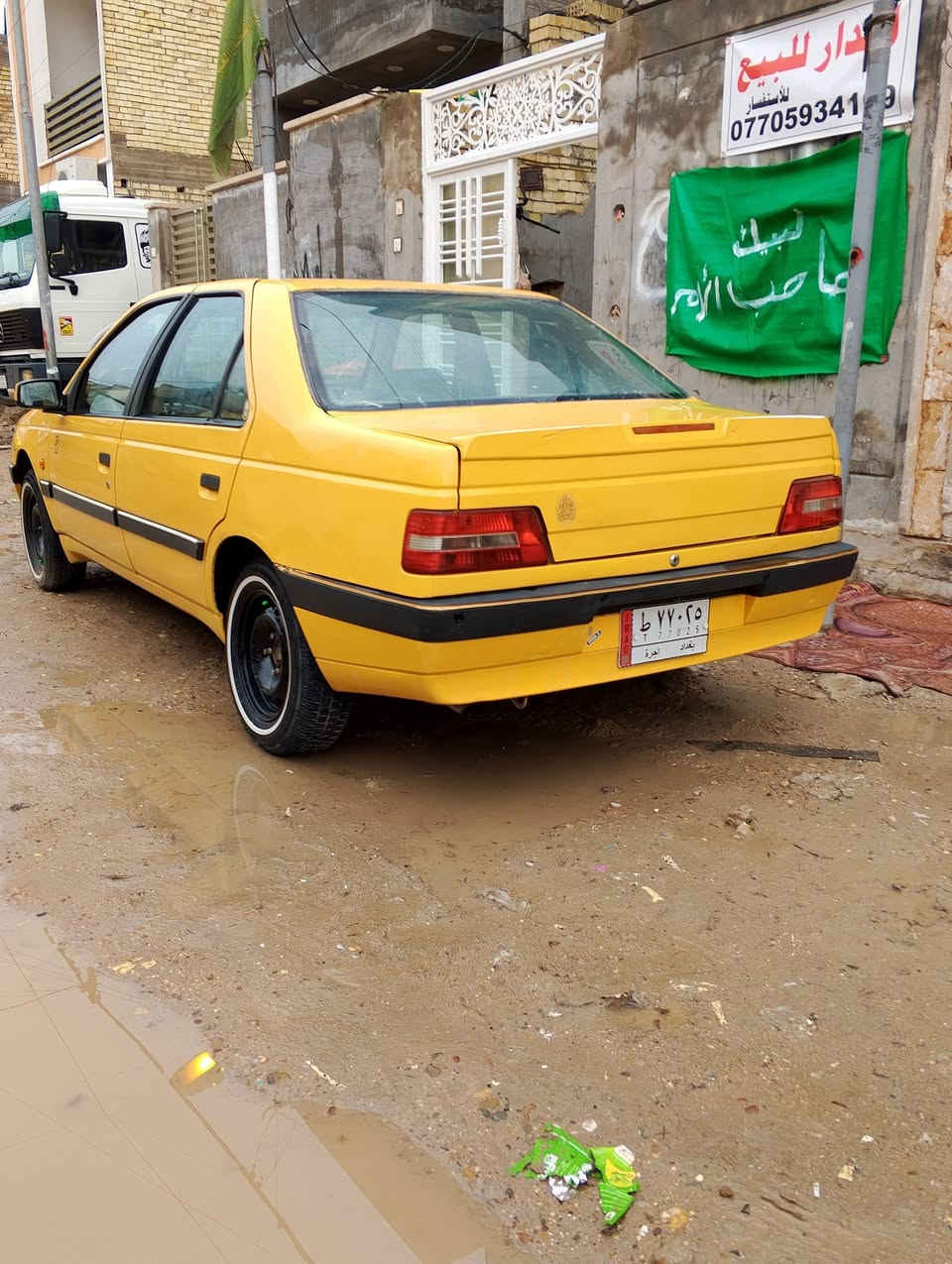 بيجو اكد للبيع مديل 2016 ***********
دشبول نفخ 

تخم تأير ابو الخط 

مكينه صالي سبوع من مجفتهه

مكان الحبيبه السعر 45 وبيهه مجال حكم الجيه
