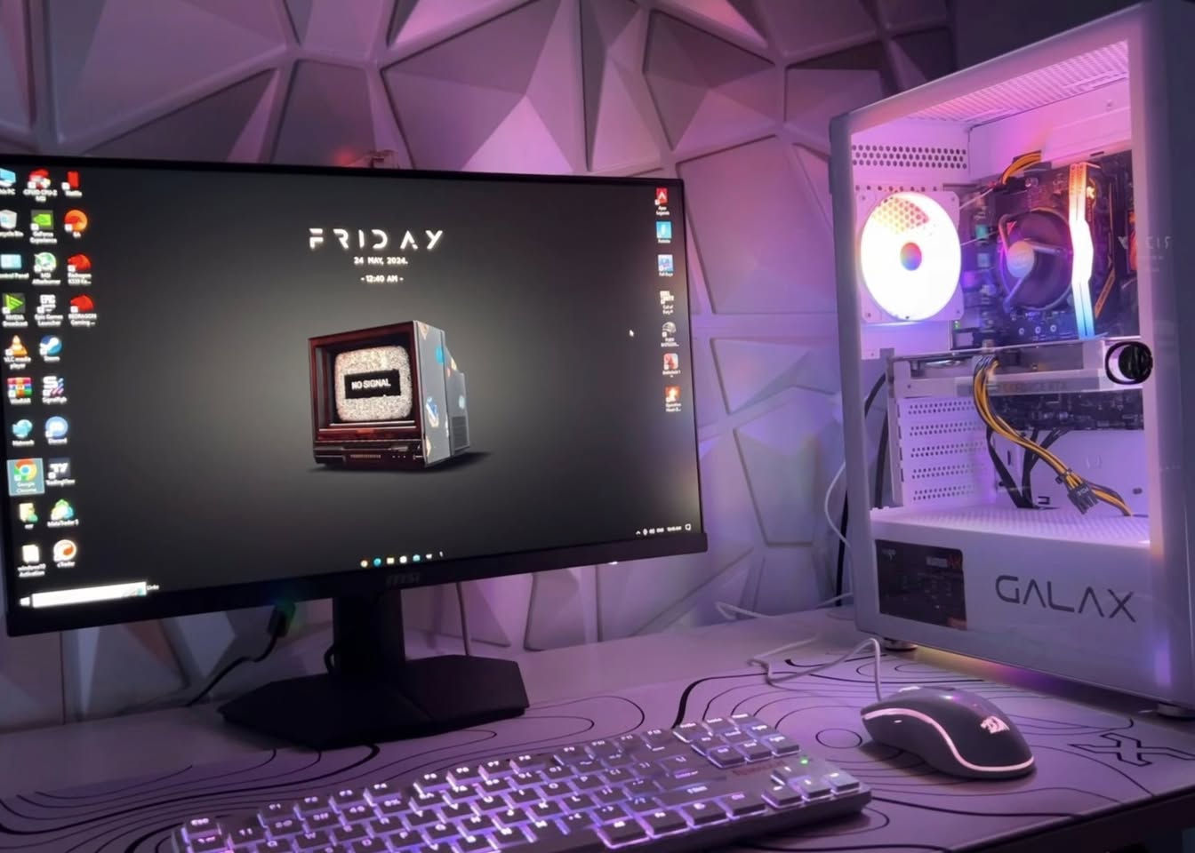 السلام عليكم تجميعة كاملة للبيع ومستحيل احد يلكه بهيج سعر بس الظروف حكمتني الكيس وحده سعره اكثر من مليون
‏i5-10400F
‏ RTX4060 اصدار خاص ابيض
رامات 16
1T تخزين
ماوس ريدراكون
كيبورد ريدراكون
سماعة رايزر
شاشة  MSI 185hz 
يو بي اس 
طاولة L
السعر مليون قفلل
 للاستفسار ***********
يوجد توصيل اني اوصله مجاني داخل بغداد فقط
