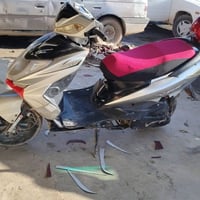 دراجه ماكس سگنس للبيع درجه جاهزه من محرك وكهربيات سعر 350وبي مجال للتو...