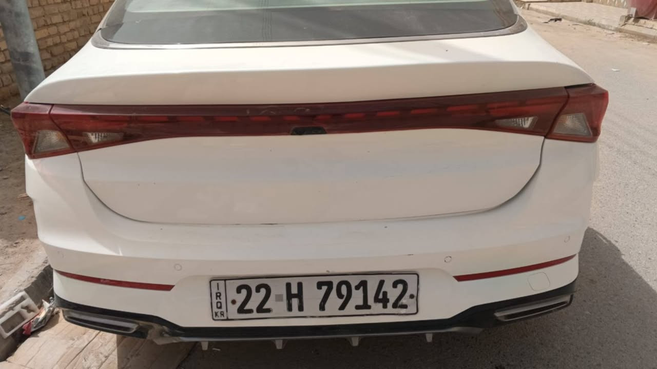 سلام عليكم 
كي فايف ٢٠٢٣ خليجي ‎رقم اربيل الجديد بأسمي تحويل مباشر السعر ١٩٧ بي مجال 
ماشيه تسعينات الف كيلو حقيقي
فول مواصفات
بانوراما
لد امامي خلفي وانارة ترحيب بالابواب
اناره داخليه لدات ولمس
التبريد لمس
حساس امامي خلفي
كشن جلد ابيض
تدفئه كشنات
درايف مود خمس مودات
كرسي سايق كهرباء
داخل جلد اوف وايت
تحكمات ستيرن
بصمه ابواب وتشغيل
ويل كب ١٧
مكينه 2000
اوتو هولد
شاشة كبيره اندرويد اوتو جي بي اس اصليه
 كامره خلفيه دواره و مرآه وسطيه تعتيم ذاتي للضوء العالي
هند بريك بصمه
سنوية بإسمي تحويل مباشر
بيها صبغ جنطه فقط بدون ايرباك وباردات مقدمة جاملغ امامي والخلفي طخة دراجه موضح بالصور  مكانها الناصرية المركز 
***********
