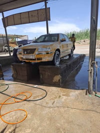 سمند موديل ١٧ سياره مكفوله من صبغ وتبديل بيهه بارد فقط مكينه وكير وتبر...