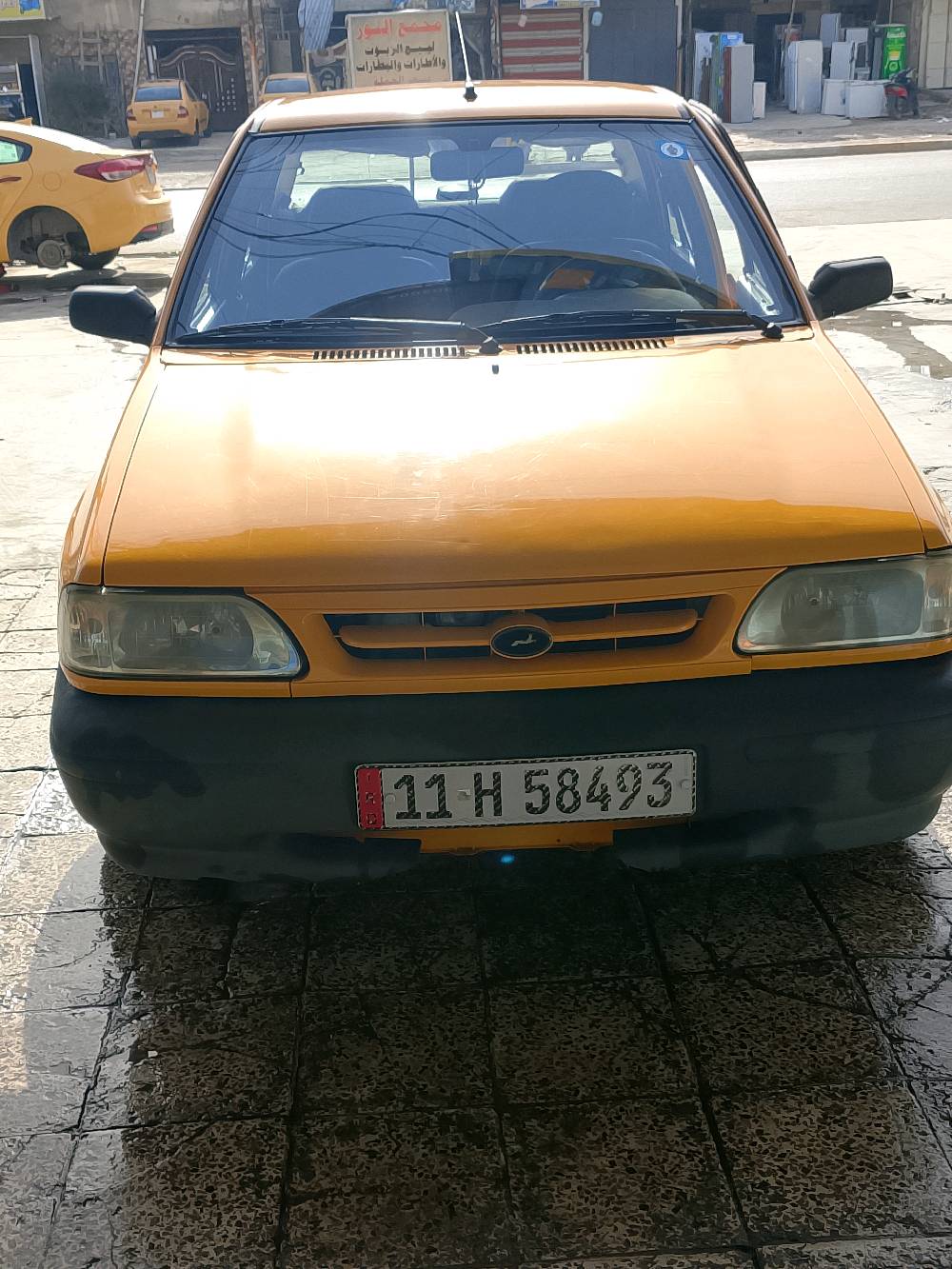 السلام عليكم سايبه موديل 21 بغداد رقم انكليزي مصفره غرامات سيارة حلوة ونضيفه تبريد شغال تخم تاير الكهربايات كله شغاله السعر 62 وبيه مجال للطيبين العنوان بغداد الشعب الجمعيات 