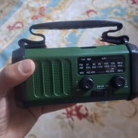 راديو تخييم • شحن تايب سي • طاقة شمسية