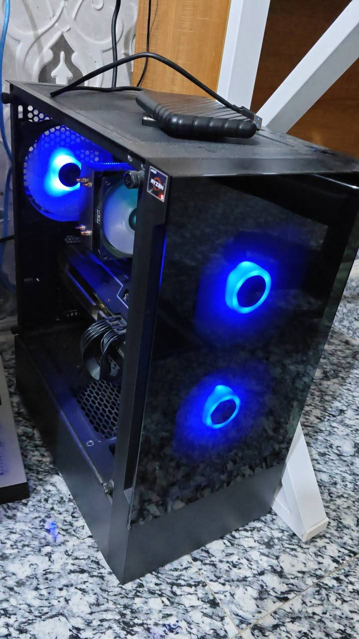 سلام عليكم pc فقط مراوس بي لابتوب gaming
مواصفات pc r5 3600
RAM 16GB
NVME M.2 1TB
HDD 1TB
RX5700XT
power supply 650w


**إذا كنت صاحب هذا الإعلان وتريد حذفه لأي سبب، رجاءا أرسل رسالة إلى الدعم الفني**