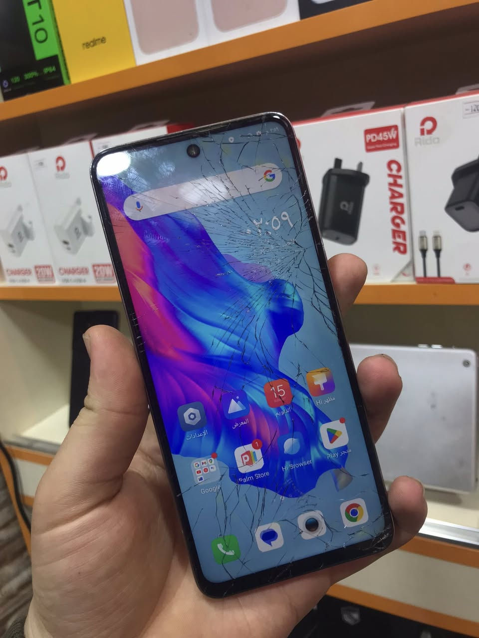 السلام عليكم 
تكنو كامون 18P
ذاكرة 128 
جهاز بلادي شغال ع اخر حباية
فقط شاشه مفطرة بس لمس كله شغال طبيعي

سعرة 50 الف فقط 

رمادي شارع الاطباء فرع الشعبية مجاور دكتور حاتم الهيتي

مصطفى الراوي// ***********
