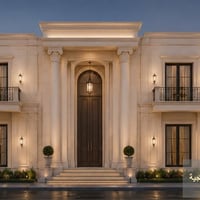 تصميم فيلا • فيلا سكنية • تصميم واجهات • تصميم داخلي • نيو كلاسيك • تص...