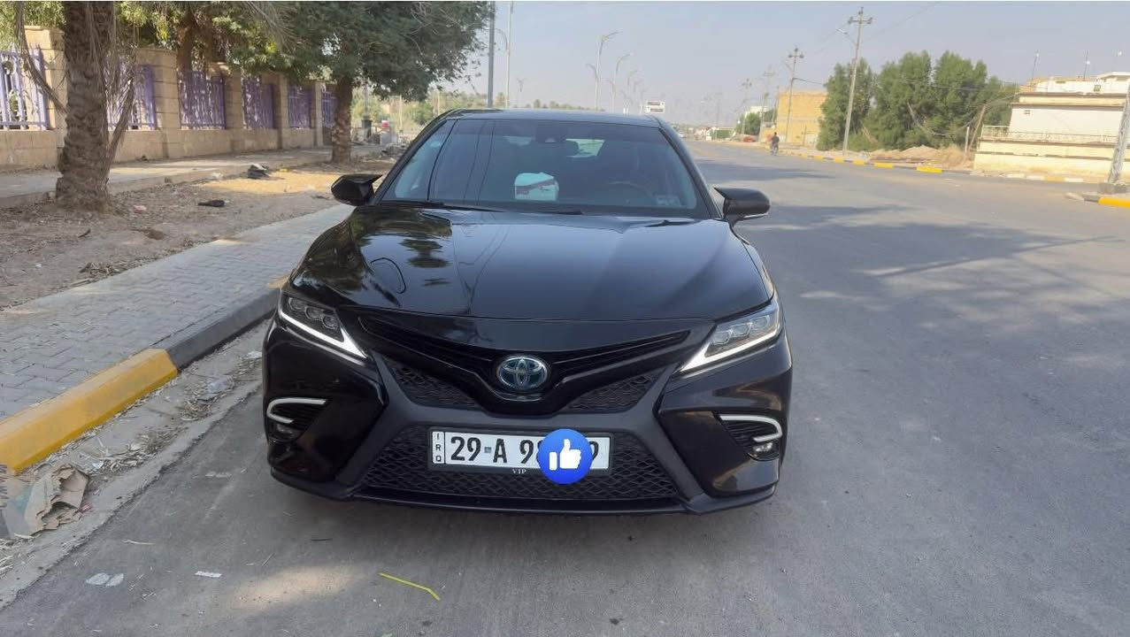 كامري 2019 XSE بانزين فول بانوراما
ضررها دعامية وخشم البنيد 
مبدل اصلي نفس اللون بدون صبغ ولا دواخل
شفتات بالستيرن
رقم واسط دولي باسمي
سنوية لغاية 2030
شاشة چبيرة
بچم لكزز
دركة كاربون فايبر
بك لايت لكزز متغير الوان على التليفون
كشنات جلد احمر
سايد بريك بصمة
اوتو هولد
سستم صوت بالجنطة
شاحن وايرلس
تدفئة بالكشن
تخم تاير جديد 
دسكات جدد
عبوة بانزين جديدة
مسطرة بخاخات وبلكات جديدة
ادامة كاملة مسويلها
عازل حراري شفاف كل الجام
رادار امامي وتوقف ذاتي
رادار جانبي
للتواصل *********** متوفر واتساب
السعر 170 قابل للتفاوض

